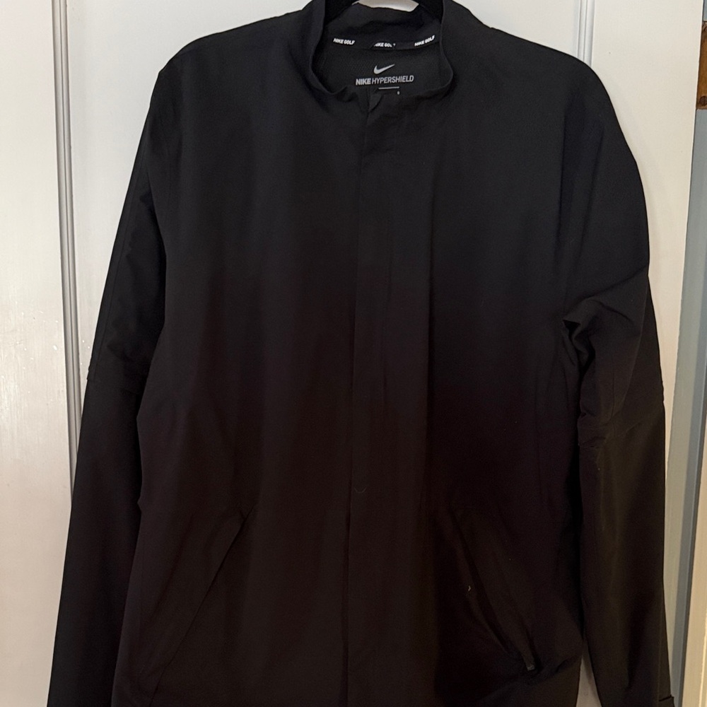 Nike Golf Men's Black Windbreaker Jacket